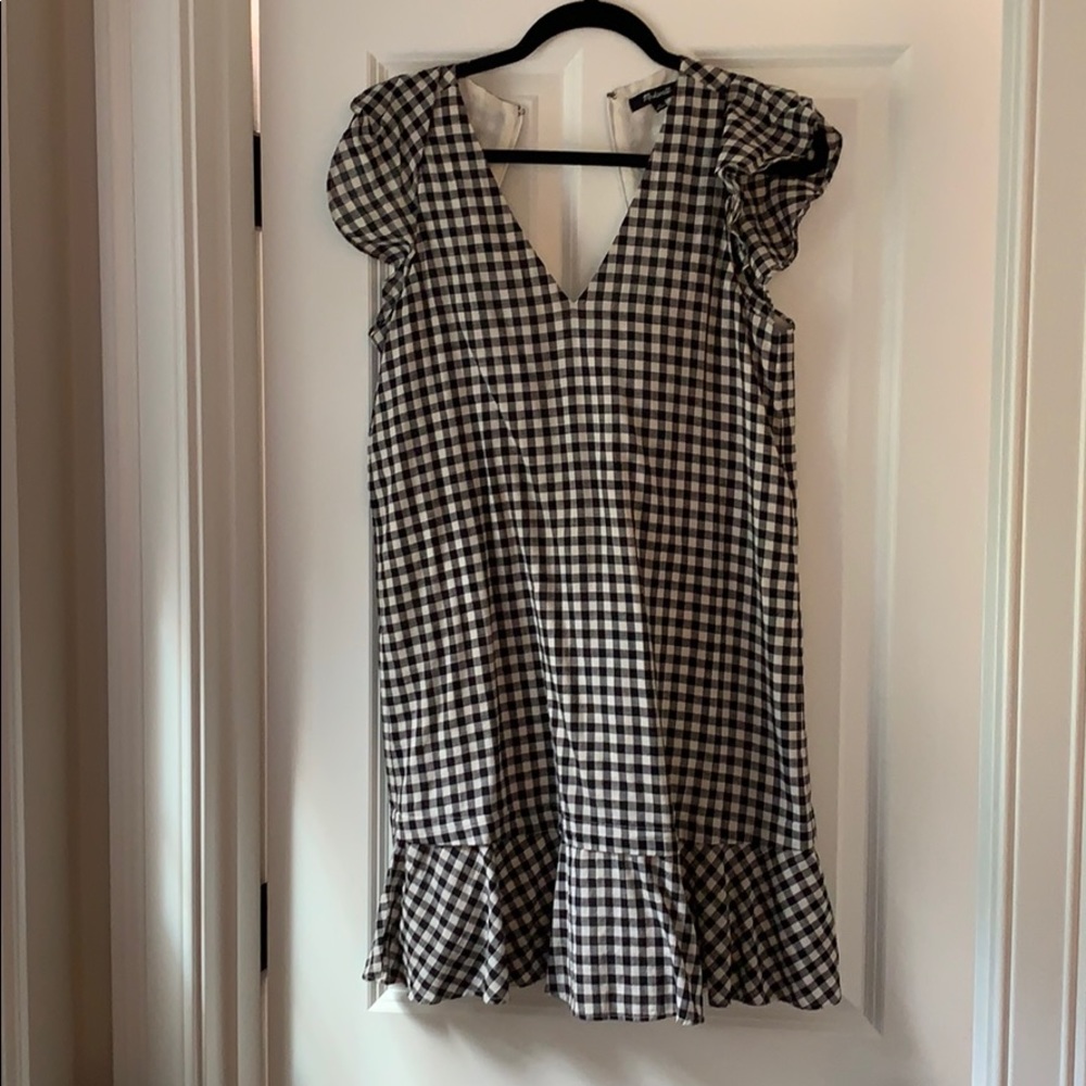 Madewell gingham dress